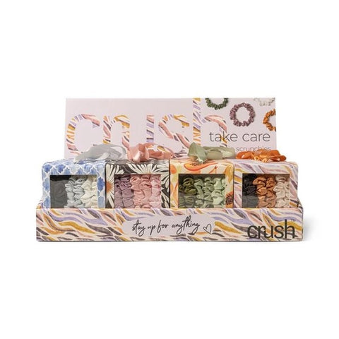 Crush Take Care Satin Scrunchies