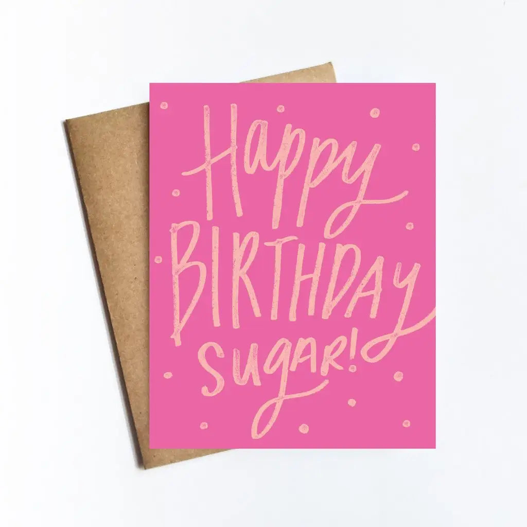 Birthday Sugar Card