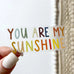 You Are My Sunshine