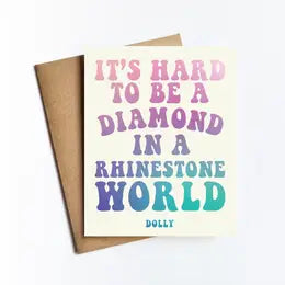 Dolly Funky Diamond Card