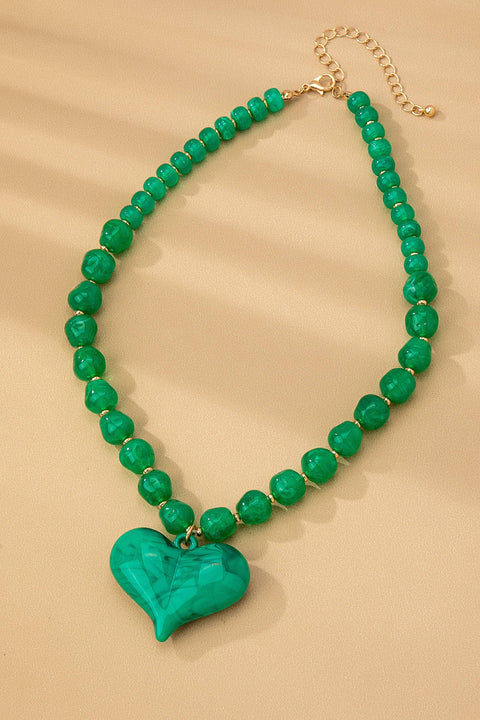 Beaded Charm Necklace