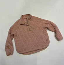 Quilted Snap Pullover