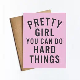 Pretty Girl Card
