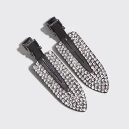 Rhinestone Creaseless Clips