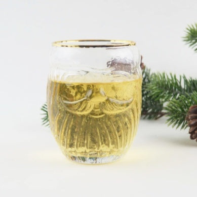 Santa Cocktail Glass