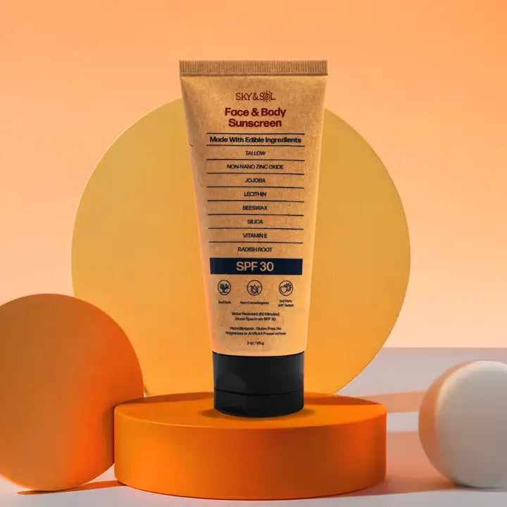 Sky & Sol Face and Body Sunscreen SPF 30
