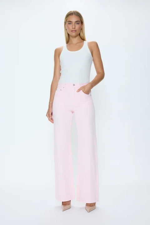 Larsen Relaxed Flare Jean Blush