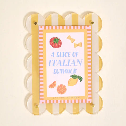 Mini Acrylic Picture Frame Magnet Limoncello
