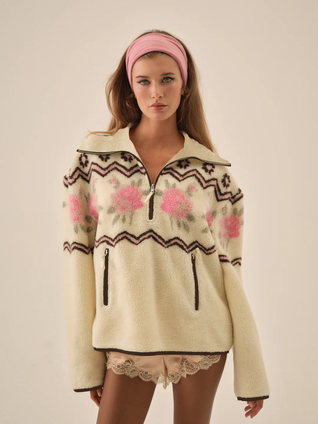 Posey Sherpa Pullover