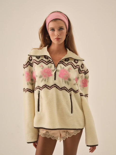 Posey Sherpa Pullover