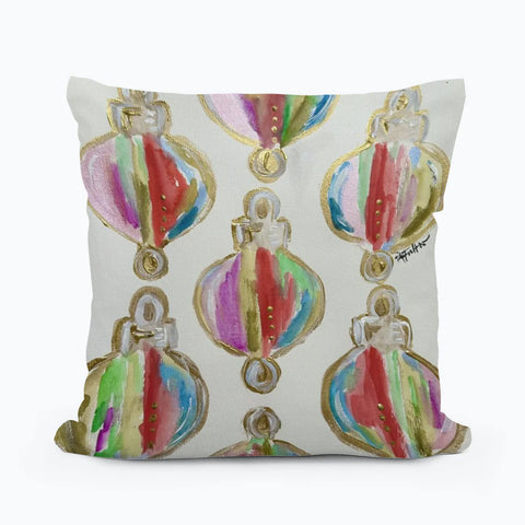 Bridgett's Colorful Ornament Pattern Pillow