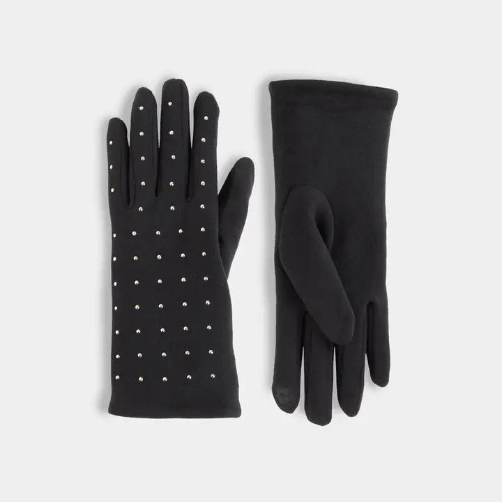 Studded Touchscreen Gloves