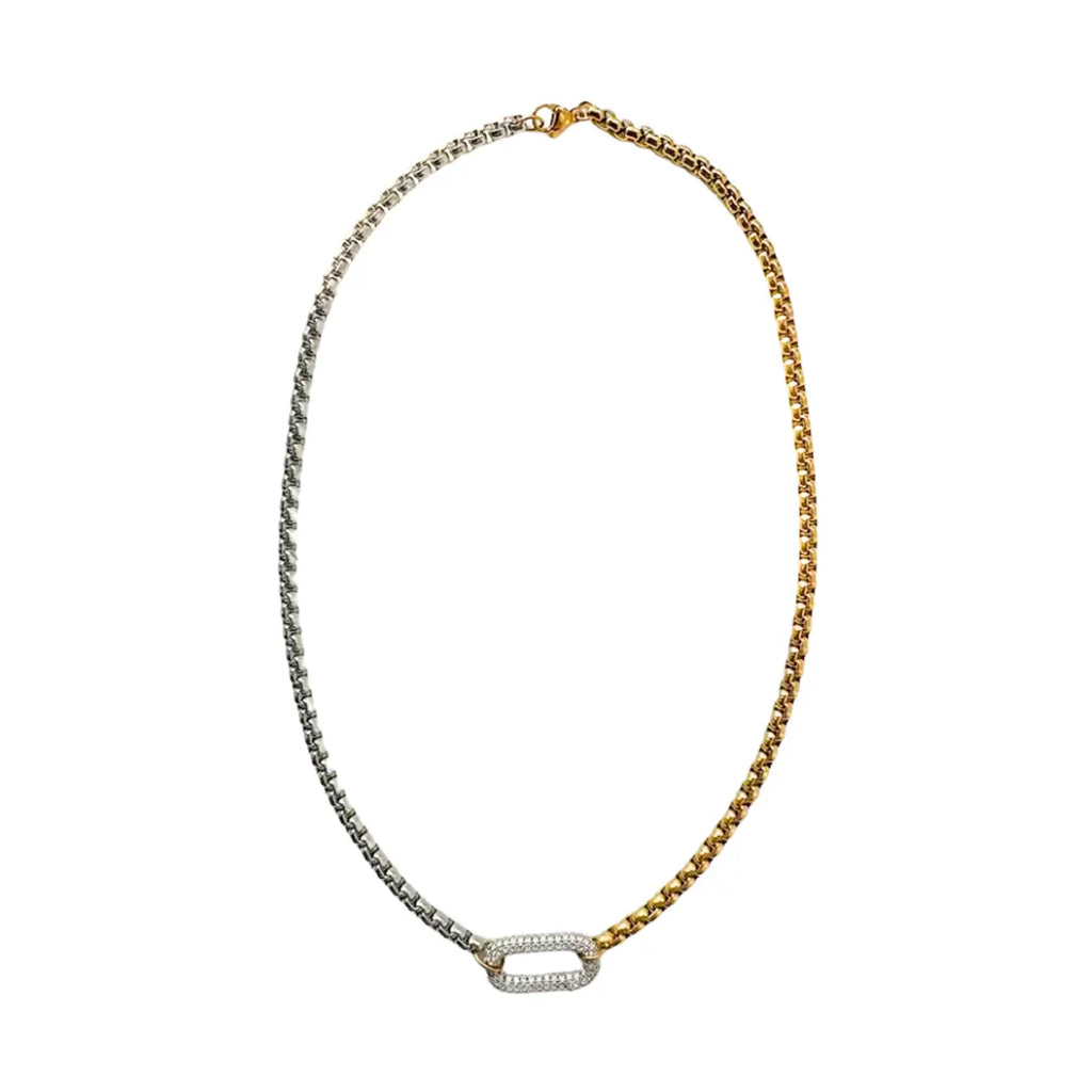 L.A. Two Tone Necklace