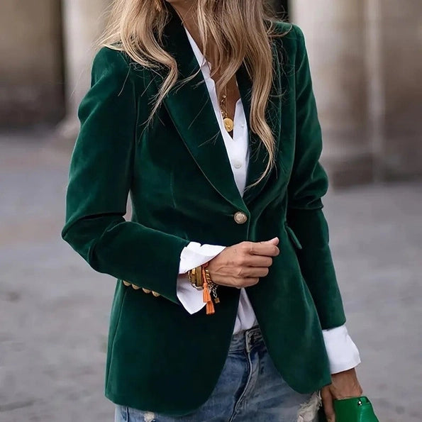 Velvet Blazer