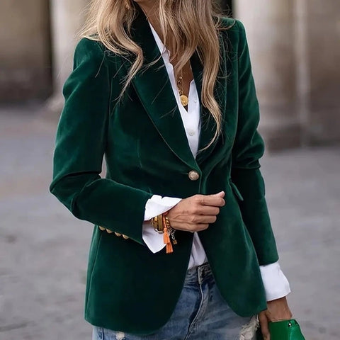 Velvet Blazer