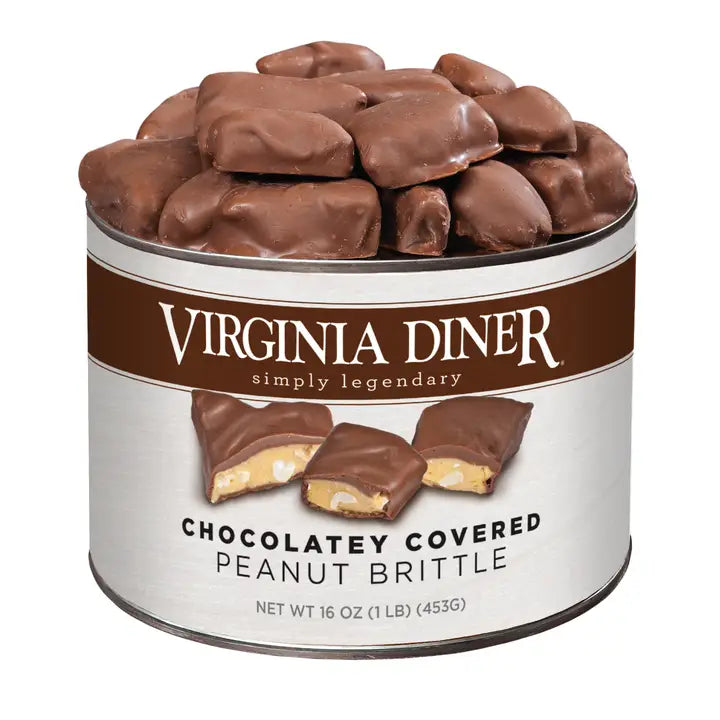 Chocolate-Covered Peanut Brittle 16oz