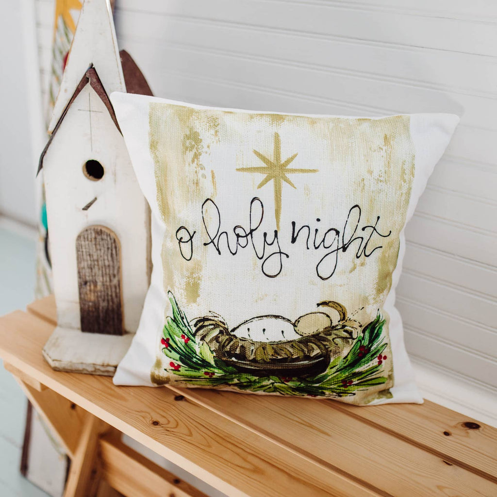 O Holy Night Pillow