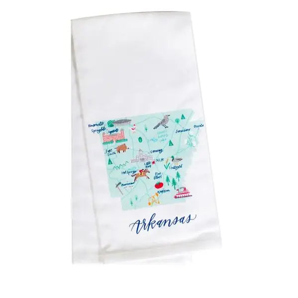Tea Towel Arkansas