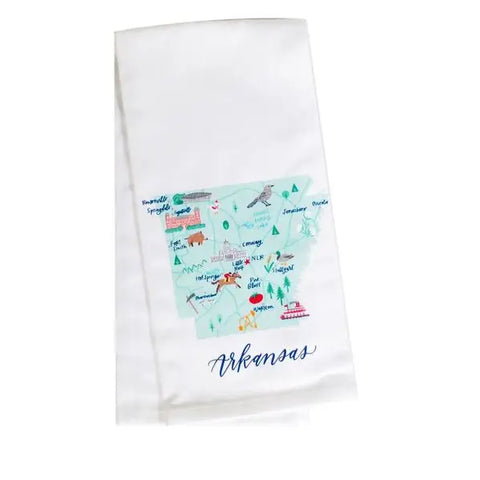 Tea Towel Arkansas