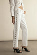 Lexi Mid-Rise Bowed Straight Jean Vivid White