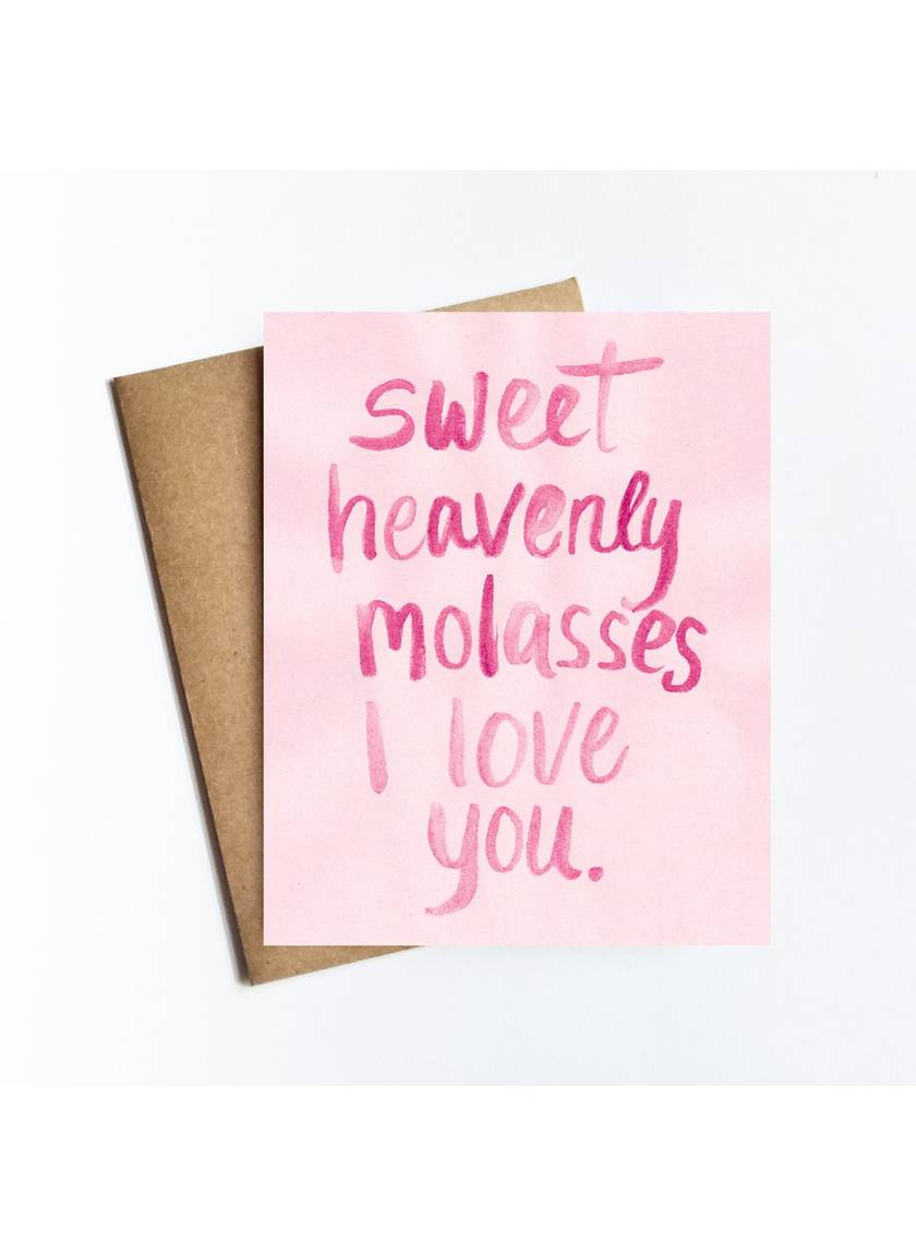 Sweet Molasses Card