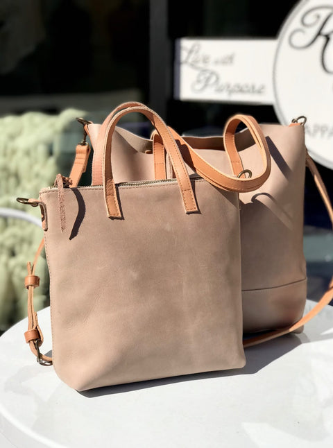 Fog + Sand ABLE Crossbody Bag