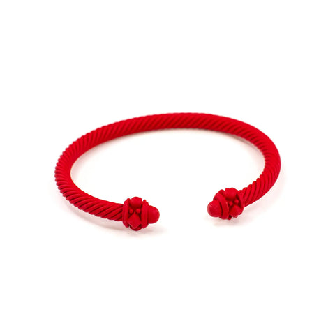 Cable Cuff Bracelet