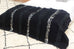 Berber Wares New Handira Black Moroccan Wedding Blanket