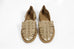Siempre Viva Metallic Huarache Flat