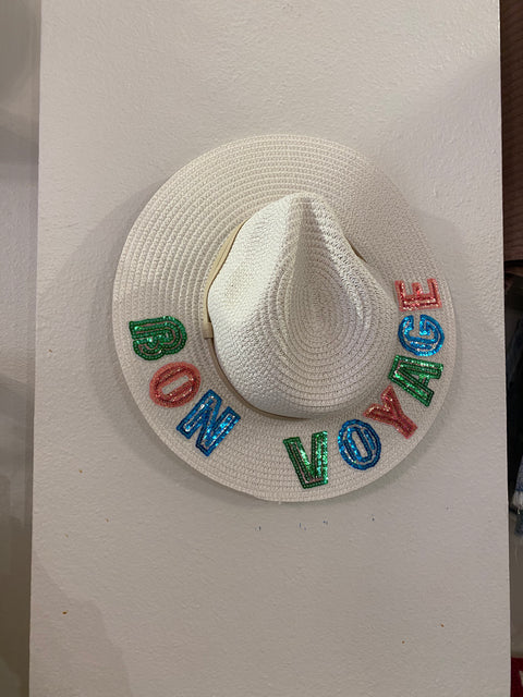 Bon Voyage Straw Hat