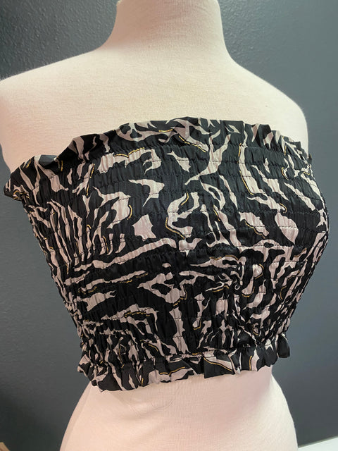 Cienna Silk Bandeau Top