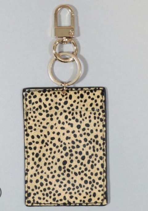 Cheetah Card Holder