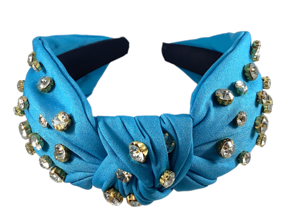Oval and Circle Bedazzled Headband