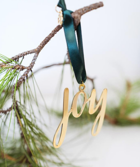 Joy Ornament