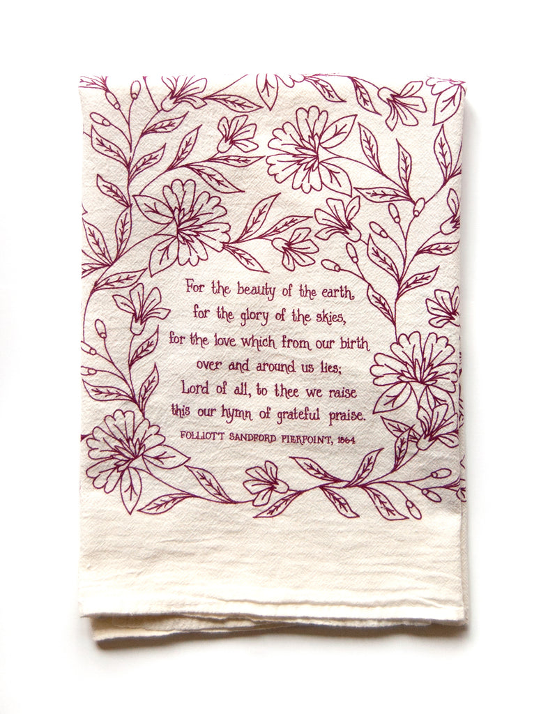 4 Hymn Tea Towels - Set 3