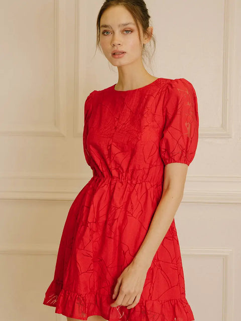 Heart Back Mini Dress