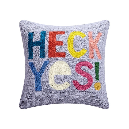 Heck Yes! Hook Pillow