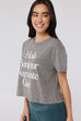 Hola Crop Tee