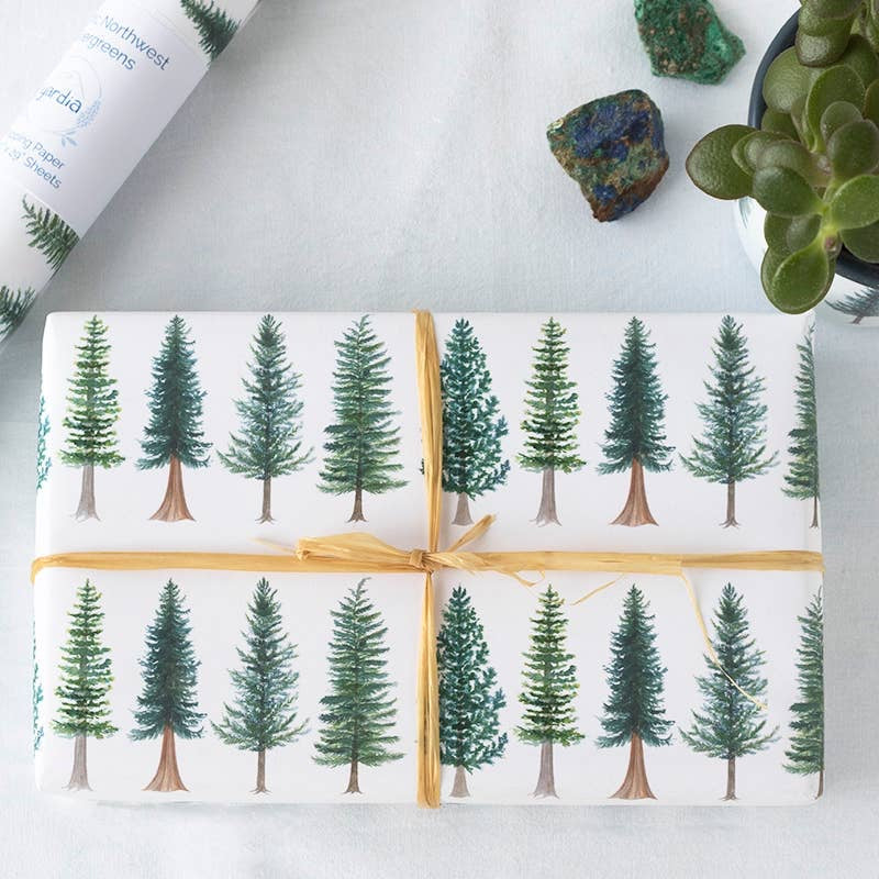 Evergreen Wrapping Paper