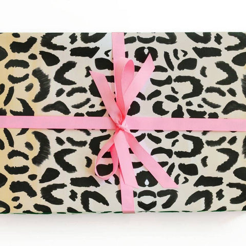 Leopard wrapping paper