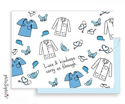 Love and Kindness Carry Us Through- Encouragment Card
