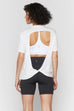 Open Back Short Sleeve Tee