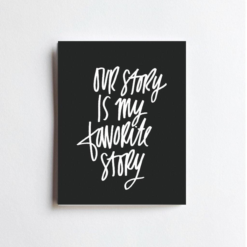Our Story Art Print