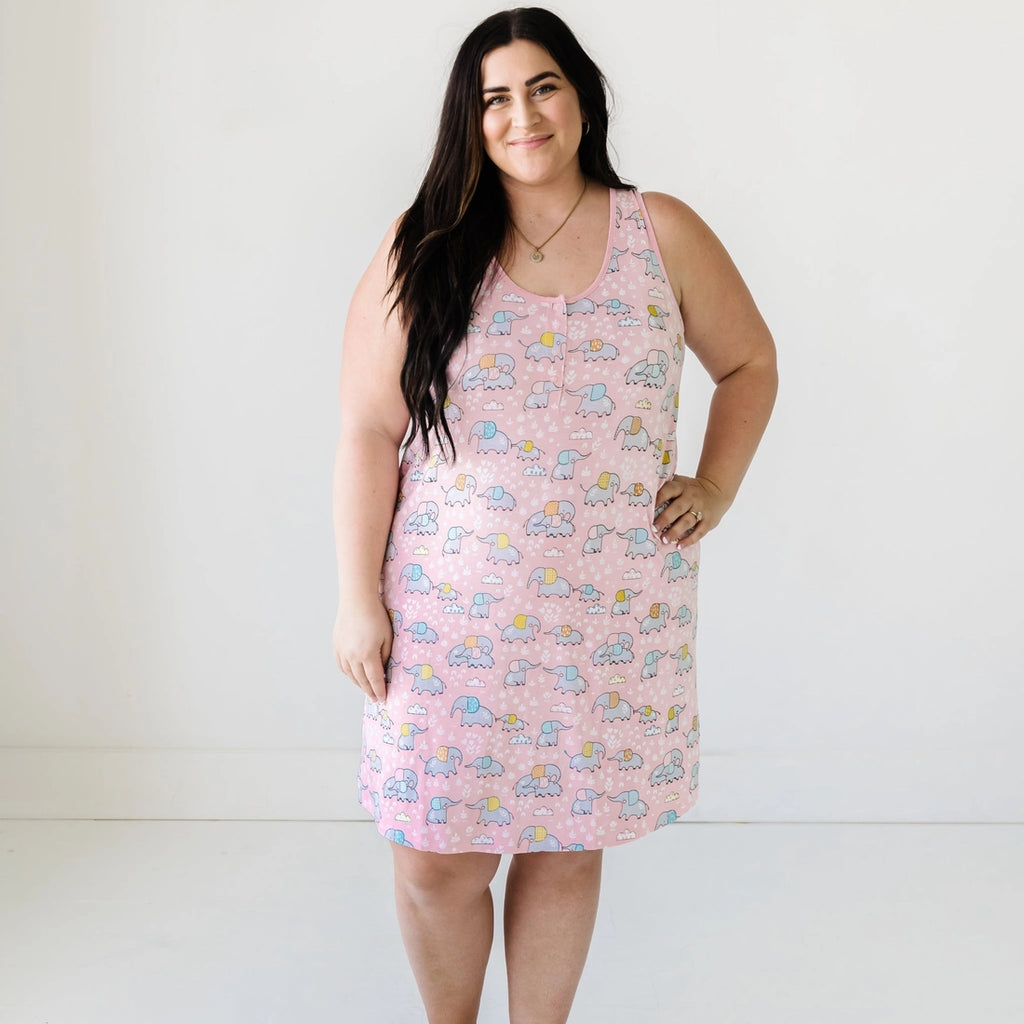 Sleeveless NightGown