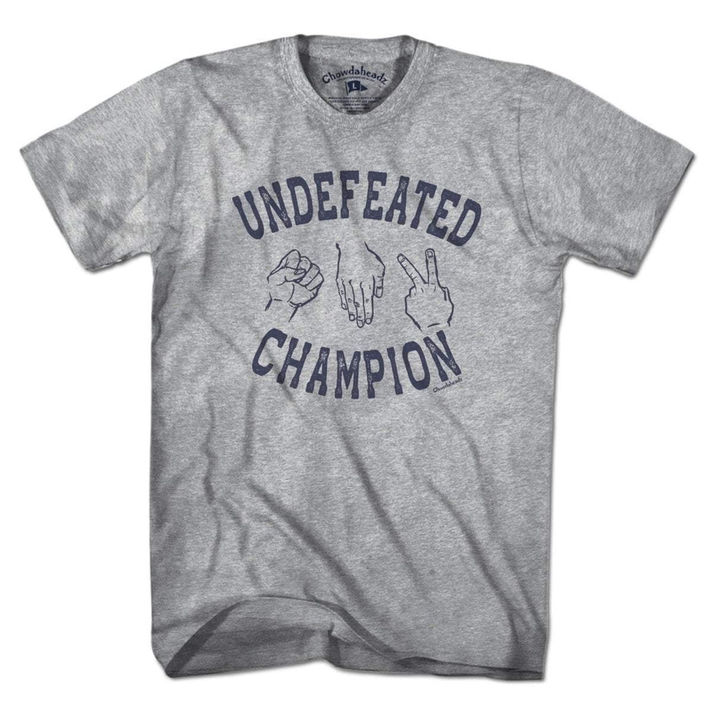 Undefeated Rock Paper Scissors Champion