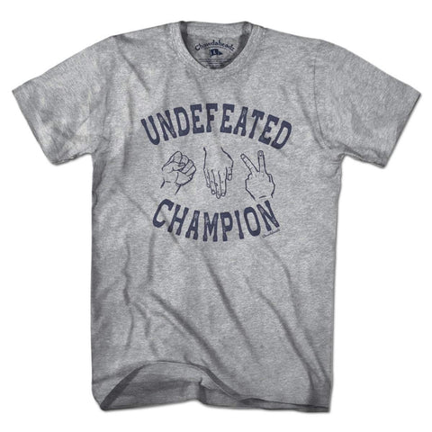 Undefeated Rock Paper Scissors Champion
