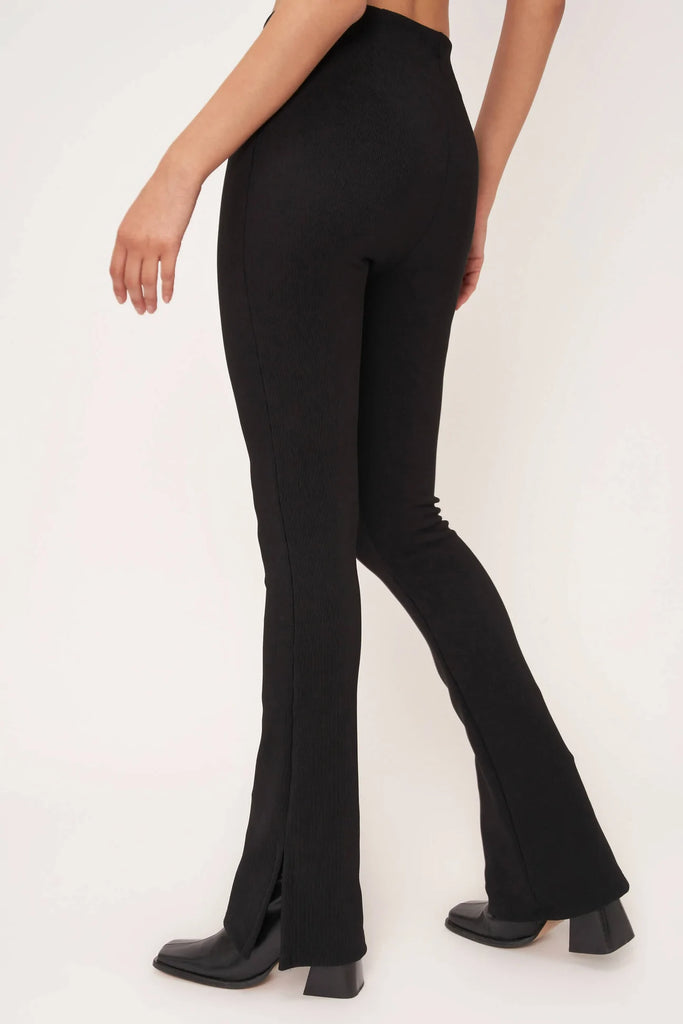 Roxy Side Slit Flare Pant