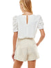 Sequin Sleeve Top