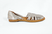 Siempre Viva Metallic Huarache Flat