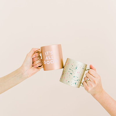 Printed Metallic Mugs